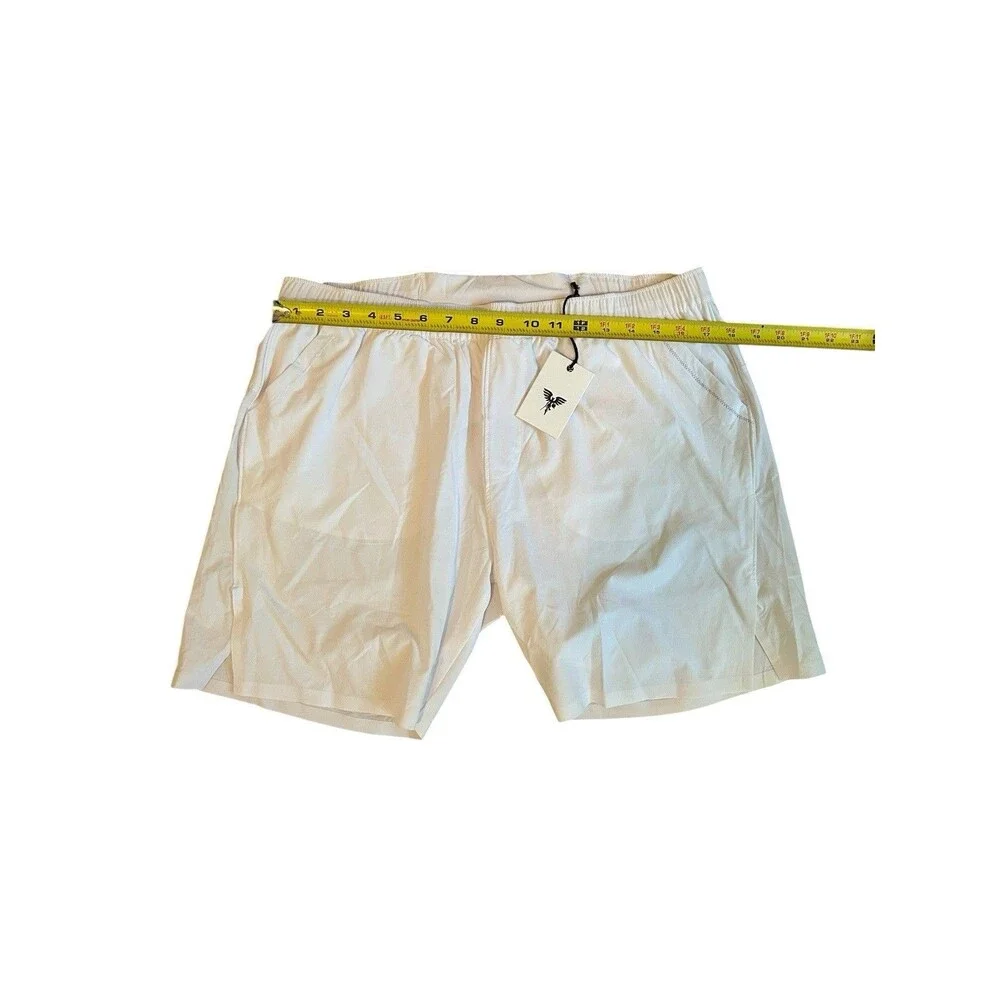 Sigrun Tennis Match Shorts Mens XL White Lightweight Performance Stretch